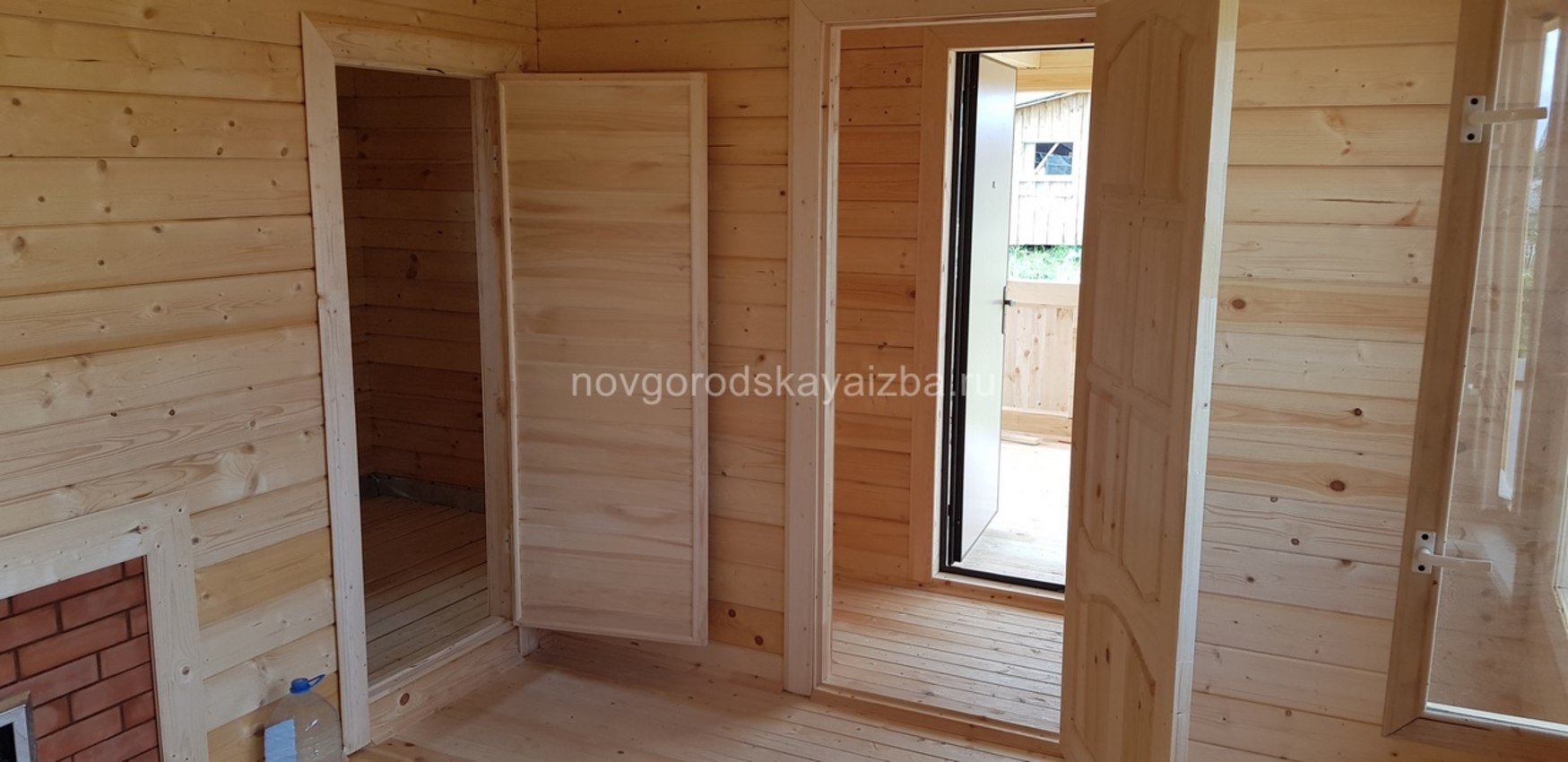 Внутренняя отделка бани